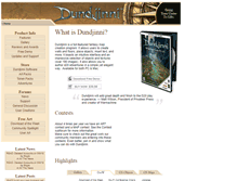 Tablet Screenshot of dundjinni.com